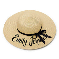 Custom Embroidery Floppy Beach Hat