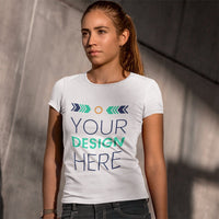 Design your Women's Soft Style Short Sleeve Crew Neck T-shirt