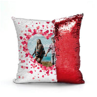 Sequin Pillows - Love Frames