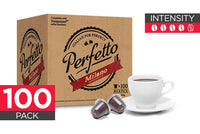 NEW Perfetto Coffee Capsules 100 Pack Nespresso Compatible Milano