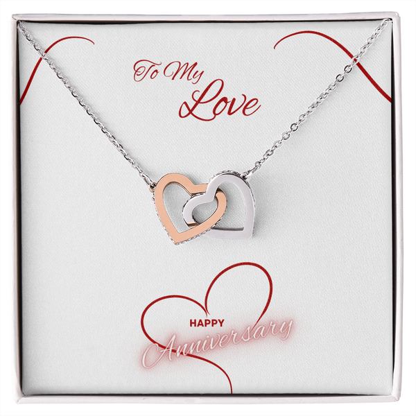 Anniversary - Hearts Necklace