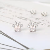 Paw Print Earrings for Puppy Lovers