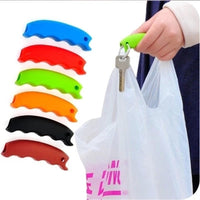 Silicone Shopping Bag Carry Holder with keyhole Handle