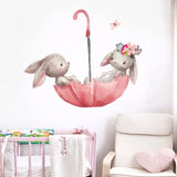 Bunny Wall Stickers for Kids Room