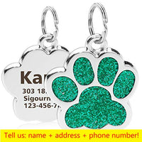 Personalized Dog - Cat Tags Engraved