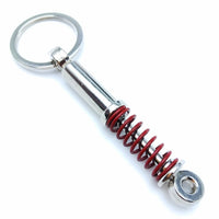 Car metal keychain turbo gear hub