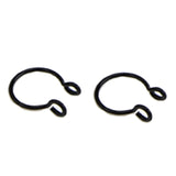 2pcs U Shaped Fake Nose Ring Hoop Septum Rings Stainless Steel