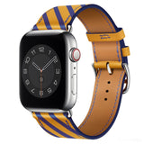 Leather strap For Apple watch band 44mm 40mm 38mm 42mm