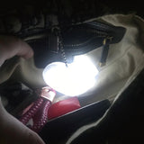 LED Bag Lamp Heart and Round Shaped