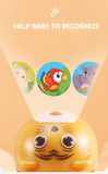 Baby Sleeping Story Book Flashlight Projector Torch Lamp