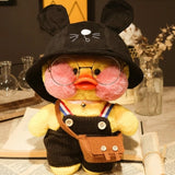 Kawaii LaLafanfan Duck Plush Toy Stuffed Soft Birthday Gift for Kids Children